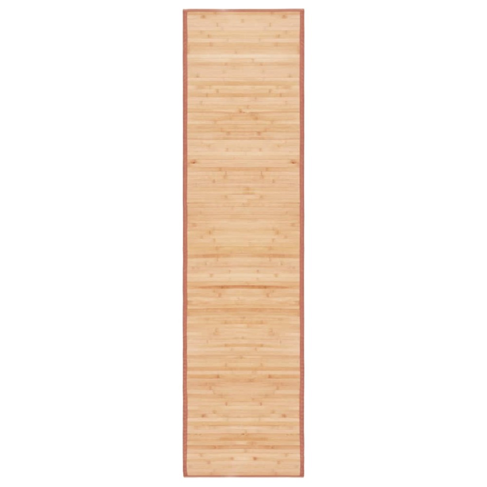 vidaXL Covor din bambus, maro, 80 x 300 cm