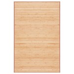 vidaXL Covor din bambus, maro, 100x160 cm vidaXL Covor din bambus, maro, 100x160 cm