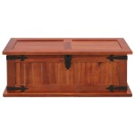 vidaXL Cufăr de depozitare, 60x25x22 cm, lemn masiv de acacia vidaXL Cufăr de depozitare, 60x25x22 cm, lemn masiv de acacia