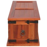 vidaXL Cufăr de depozitare, 60x25x22 cm, lemn masiv de acacia vidaXL Cufăr de depozitare, 60x25x22 cm, lemn masiv de acacia