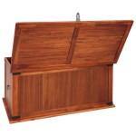 vidaXL Cufăr de depozitare, 79x34x32 cm, lemn masiv de acacia