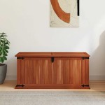 vidaXL Cufăr de depozitare, 90x45x40 cm, lemn masiv de acacia vidaXL Cufăr de depozitare, 90x45x40 cm, lemn masiv de acacia
