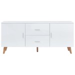vidaXL Servantă, alb, 160x40x70 cm, MDF