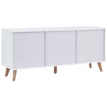 vidaXL Servantă, alb, 160x40x70 cm, MDF