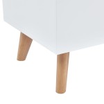 vidaXL Servantă, alb, 160x40x70 cm, MDF