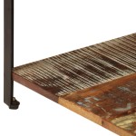 vidaXL Măsuță de cafea cu raft, 100 x 60 x 35 cm, lemn masiv reciclat vidaXL Măsuță de cafea cu raft, 100 x 60 x 35 cm, lemn masiv reciclat