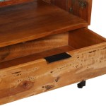 vidaXL Comodă TV, 118 x 35 x 45 cm, lemn masiv reciclat vidaXL Comodă TV, 118 x 35 x 45 cm, lemn masiv reciclat