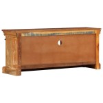 vidaXL Comodă TV, 110 x 30 x 45 cm, lemn masiv reciclat