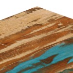 vidaXL Măsuță de cafea, 100x50x35 cm, lemn masiv reciclat și oțel vidaXL Măsuță de cafea, 100x50x35 cm, lemn masiv reciclat și oțel