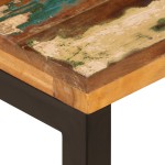 vidaXL Măsuță de cafea, 100x50x35 cm, lemn masiv reciclat și oțel vidaXL Măsuță de cafea, 100x50x35 cm, lemn masiv reciclat și oțel