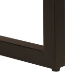 vidaXL Măsuță de cafea, 100x50x35 cm, lemn masiv reciclat și oțel vidaXL Măsuță de cafea, 100x50x35 cm, lemn masiv reciclat și oțel
