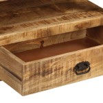 vidaXL Comodă TV, 120 x 35 x 45 cm, lemn masiv de mango