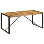 vidaXL Masă de bucătărie, 180 x 90 x 75 cm, lemn masiv de mango vidaXL Masă de bucătărie, 180 x 90 x 75 cm, lemn masiv de mango
