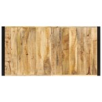 vidaXL Masă de bucătărie, 160x80x75 cm, lemn masiv de mango vidaXL Masă de bucătărie, 160x80x75 cm, lemn masiv de mango