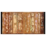 vidaXL Masă de bucătărie, 160 x 80 x 75 cm, lemn masiv reciclat