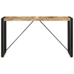 vidaXL Masă de bucătărie, 140x70x75 cm, lemn masiv de mango vidaXL Masă de bucătărie, 140x70x75 cm, lemn masiv de mango