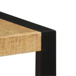 vidaXL Masă de bucătărie, 140x70x75 cm, lemn masiv de mango vidaXL Masă de bucătărie, 140x70x75 cm, lemn masiv de mango