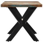 vidaXL Masă de bucătărie, 140 x 70 x 75 cm, lemn masiv reciclat vidaXL Masă de bucătărie, 140 x 70 x 75 cm, lemn masiv reciclat