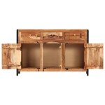 vidaXL Dulap, 120 x 35 x 75 cm, lemn masiv de acacia vidaXL Dulap, 120 x 35 x 75 cm, lemn masiv de acacia