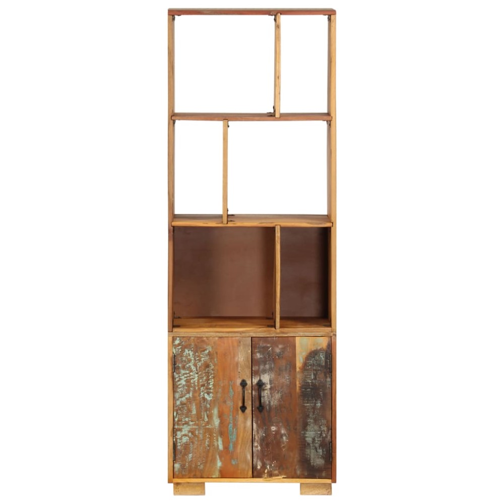 vidaXL Bibliotecă, 60 x 35 x 180 cm, lemn masiv reciclat