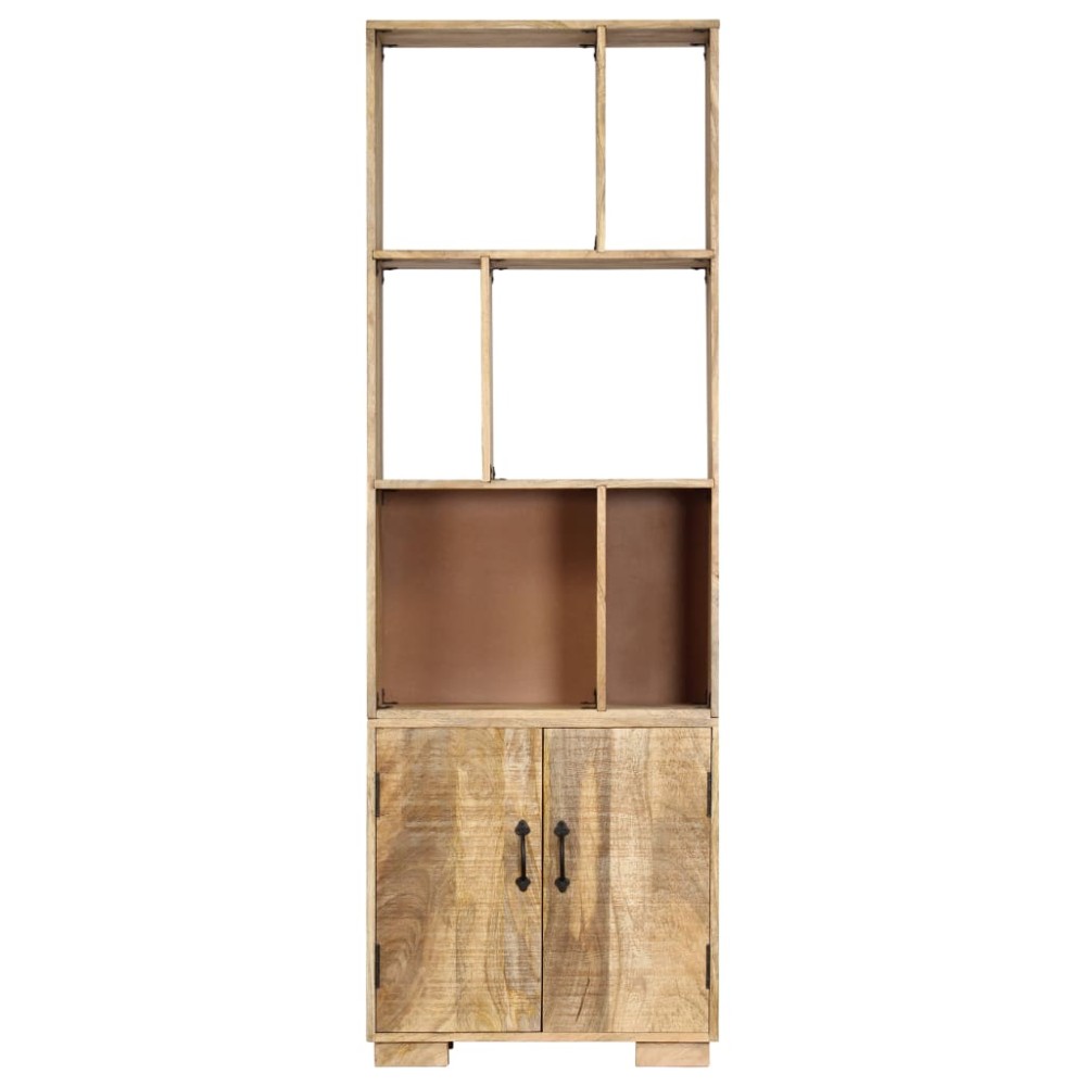 vidaXL Bibliotecă, 60 x 35 x 180 cm, lemn masiv de mango