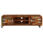 vidaXL Comodă TV, 120 x 30 x 36 cm, lemn masiv reciclat vidaXL Comodă TV, 120 x 30 x 36 cm, lemn masiv reciclat
