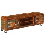 vidaXL Comodă TV, 120 x 30 x 36 cm, lemn masiv reciclat vidaXL Comodă TV, 120 x 30 x 36 cm, lemn masiv reciclat