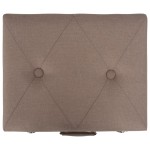 vidaXL Taburete cu depozitare, 3 buc., maro, material textil vidaXL Taburete cu depozitare, 3 buc., maro, material textil