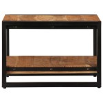 vidaXL Măsuță de cafea, 60 x 60 x 40 cm, lemn masiv de acacia vidaXL Măsuță de cafea, 60 x 60 x 40 cm, lemn masiv de acacia