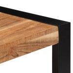 vidaXL Măsuță de cafea, 60 x 60 x 40 cm, lemn masiv de acacia vidaXL Măsuță de cafea, 60 x 60 x 40 cm, lemn masiv de acacia