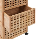 vidaXL Dulap de baie, 41 x 41 x 91 cm, lemn masiv de nuc vidaXL Dulap de baie, 41 x 41 x 91 cm, lemn masiv de nuc
