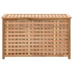 vidaXL Cufăr de rufe, 77,5x37,5x46,5 cm, lemn masiv de nuc vidaXL Cufăr de rufe, 77,5x37,5x46,5 cm, lemn masiv de nuc