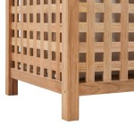 vidaXL Coș de rufe, 39x39x65 cm, lemn masiv de nuc vidaXL Coș de rufe, 39x39x65 cm, lemn masiv de nuc