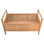 vidaXL Bancă de depozitare, 93 x 49 x 49 cm, lemn masiv de nuc vidaXL Bancă de depozitare, 93 x 49 x 49 cm, lemn masiv de nuc