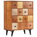 vidaXL Scrin, 60 x 30 x 75 cm, lemn masiv de acacia