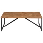 vidaXL Măsuță de cafea, 110x110x36 cm, lemn masiv de acacia vidaXL Măsuță de cafea, 110x110x36 cm, lemn masiv de acacia