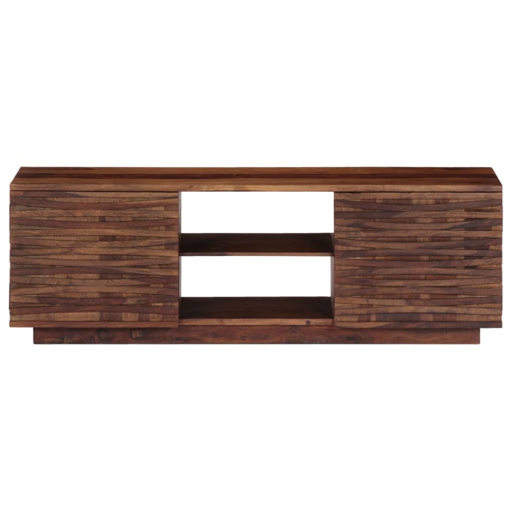 vidaXL Comodă TV, 120 x 30 x 40 cm, lemn masiv de acacia