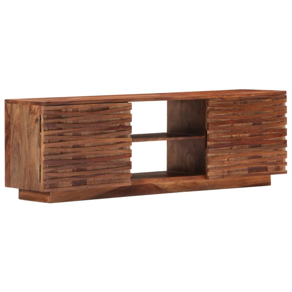vidaXL Comodă TV, 120 x 30 x 40 cm, lemn masiv de acacia