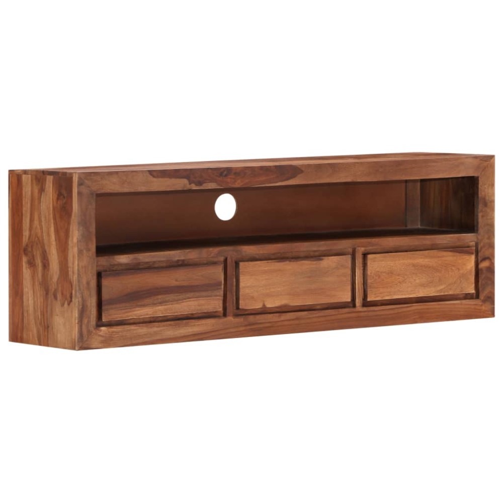 vidaXL Comodă TV, 120x30x40 cm, lemn masiv de acacia