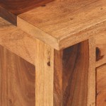 vidaXL Dulap TV, 110x30x40 cm, lemn masiv