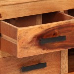 vidaXL Dulap TV, 110x30x40 cm, lemn masiv