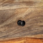 vidaXL Masă consolă de perete, 100x25x20 cm, lemn masiv de acacia