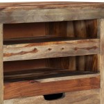 vidaXL Servantă, gri, 100x30x50 cm, lemn masiv de acacia vidaXL Servantă, gri, 100x30x50 cm, lemn masiv de acacia