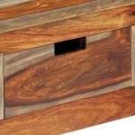 vidaXL Masă consolă cu 3 sertare, 120x30x75 cm, lemn masiv de acacia