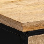 vidaXL Masă de scris, 110 x 50 x 76 cm, lemn masiv de mango