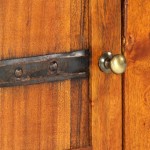 vidaXL Comodă TV, 119 x 30 x 40 cm, lemn masiv de acacia