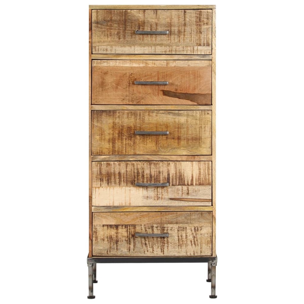 vidaXL Scrin, 45x35x106 cm, lemn masiv de mango