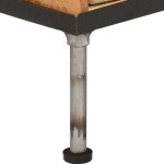 vidaXL Scrin, 45x35x106 cm, lemn masiv de mango vidaXL Scrin, 45x35x106 cm, lemn masiv de mango