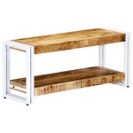 vidaXL Comodă TV, 90 x 30 x 40 cm, lemn masiv de mango