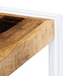 vidaXL Comodă TV, 90 x 30 x 40 cm, lemn masiv de mango